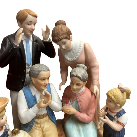 Home Interiors Denim Days Debbie Danny 50th Anniversary Celebration Figurine - Picture 4 of 7